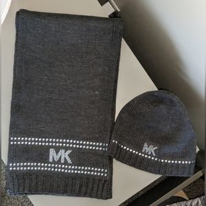 Michael Kors Hat and Scarf Set